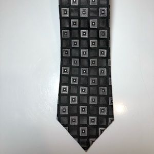 Arrow X-Long 100% Silk Blk/Gray Pattern 62”L 3.5”W